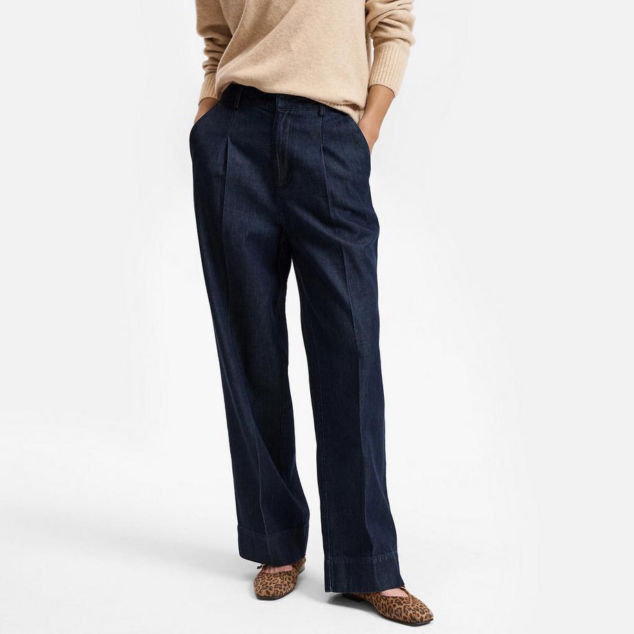 Weite Denim-Hose