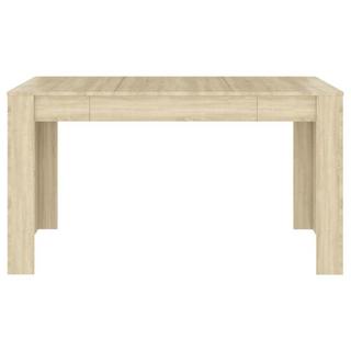 VidaXL Table de salle à manger bois d'ingénierie  