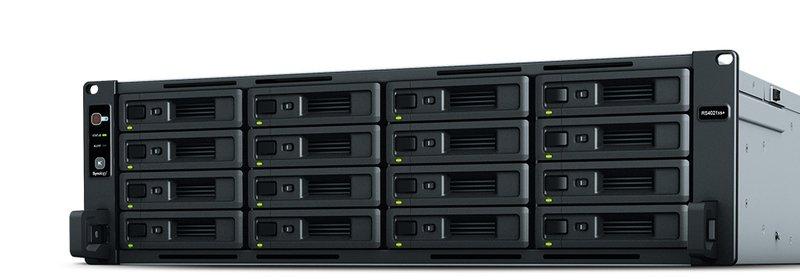 Image of RackStation RS4021XS+ NAS & Speicherserver Rack (3U) Eingebauter Ethernet-Anschluss Schwarz D-1541