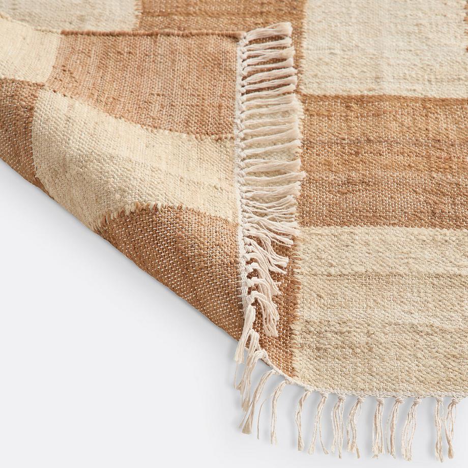 La Redoute Intérieurs Teppich Ionisa mit Schachbrettmuster  