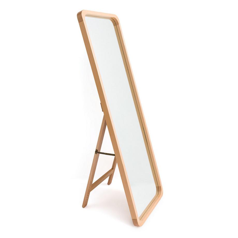La Redoute Intérieurs Miroir sur pied/psyché en hêtre massif  