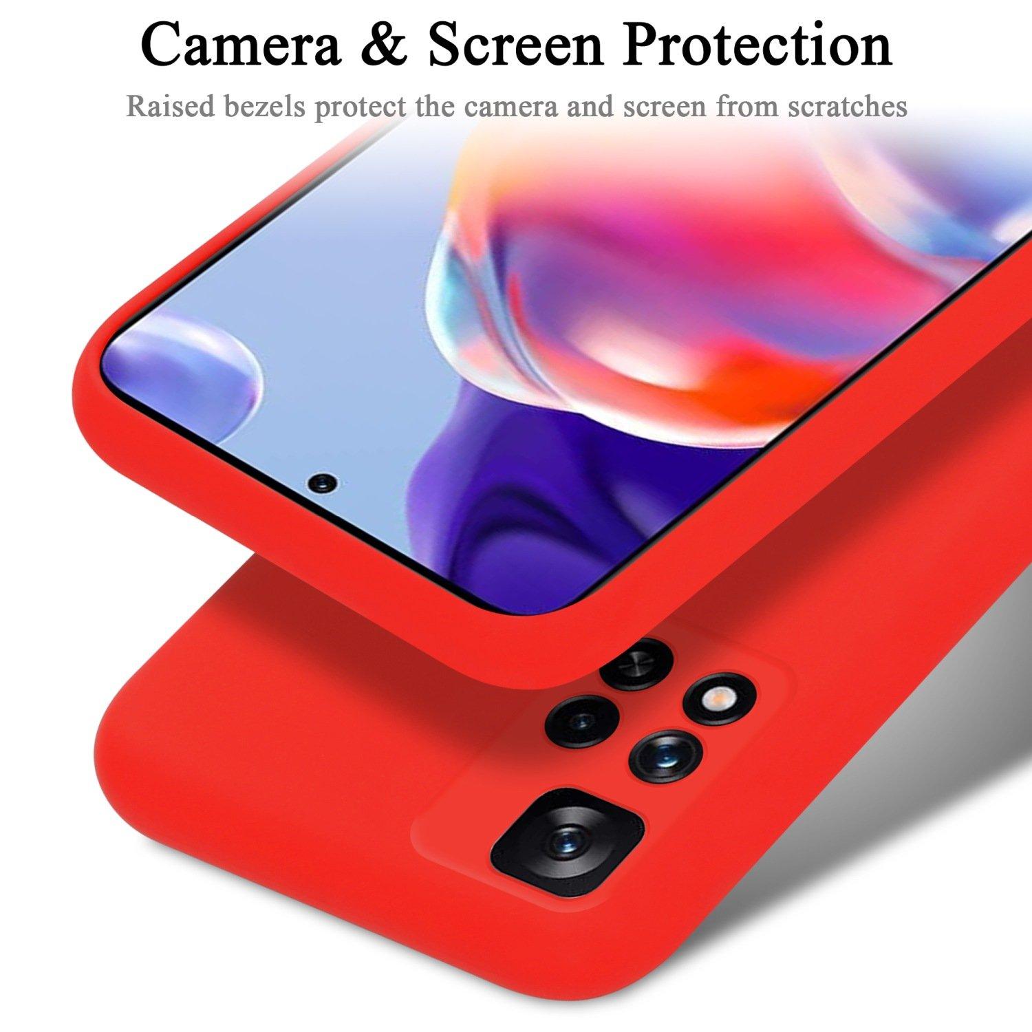 Cadorabo  Hülle für Xiaomi RedMi NOTE 11 PRO+ TPU Silikon Liquid 