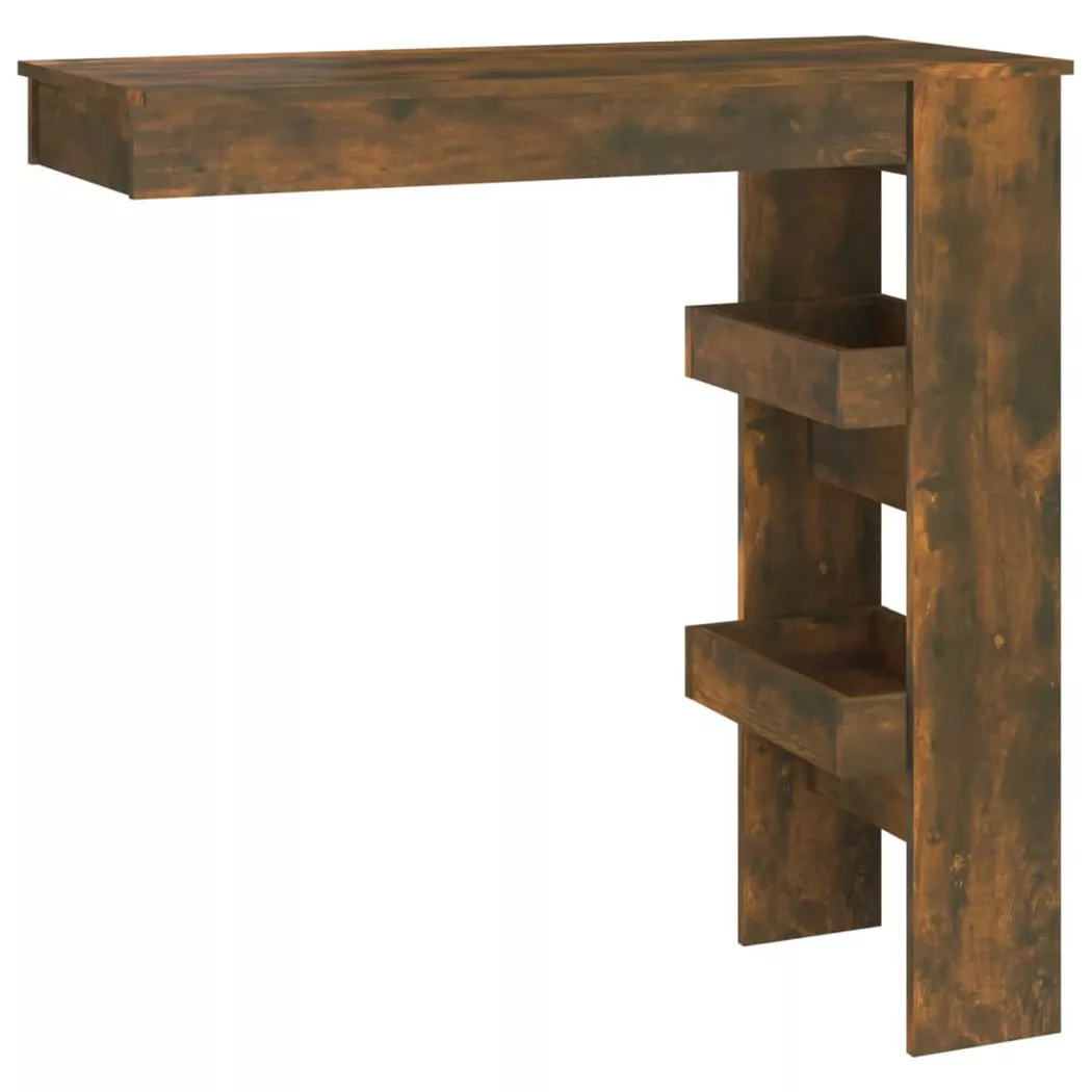 VidaXL - Table de bar murale bois d'ingénierie, One Size, Marron