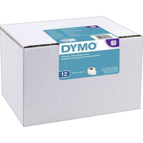 Dymo  Rouleau d'étiquettes, 101 mm x 54 mm, permanent 