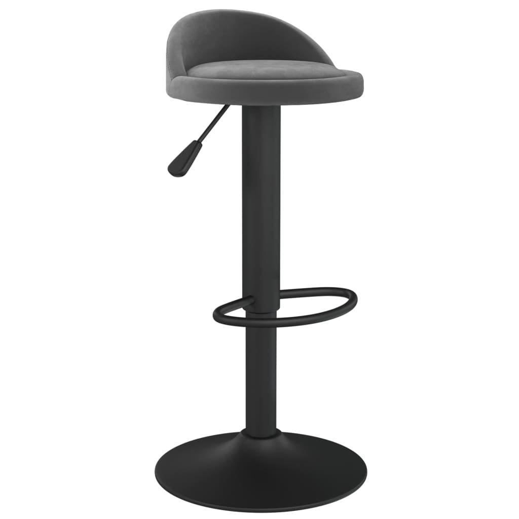 VidaXL Tabouret de bar velours  