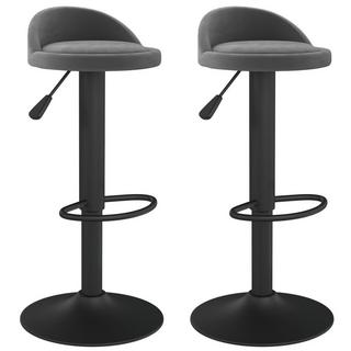 VidaXL Tabouret de bar velours  