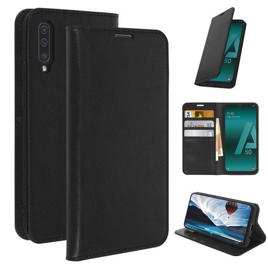 Avizar  Protection Cuir Samsung Galaxy A50 