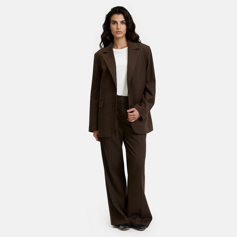 La Redoute Collections Blazer oversize à rayures  