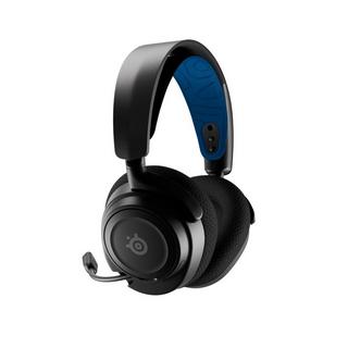 steelseries  Arctis Nova 7P Kopfhörer Verkabelt & Kabellos Kopfband Gaming USB Typ-C Bluetooth Schwarz, Blau 
