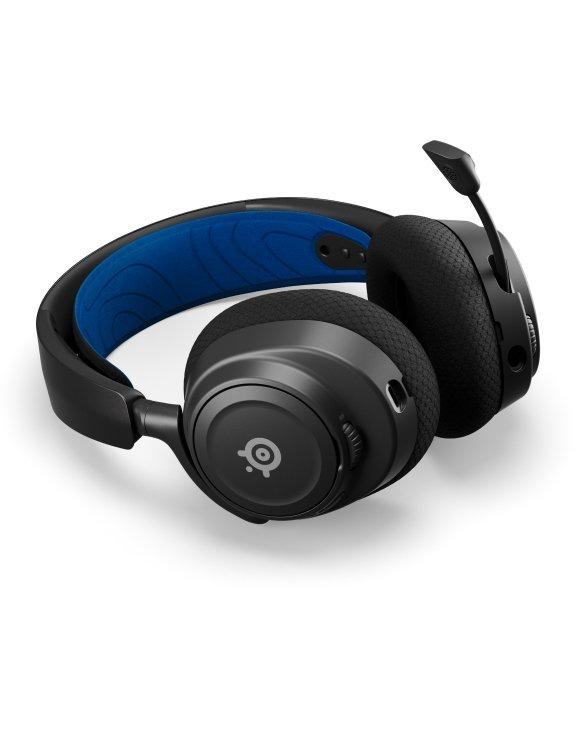 steelseries  Arctis Nova 7P Auricolare Con cavo e senza cavo A Padiglione Giocare USB tipo-C Bluetooth Nero, Blu 
