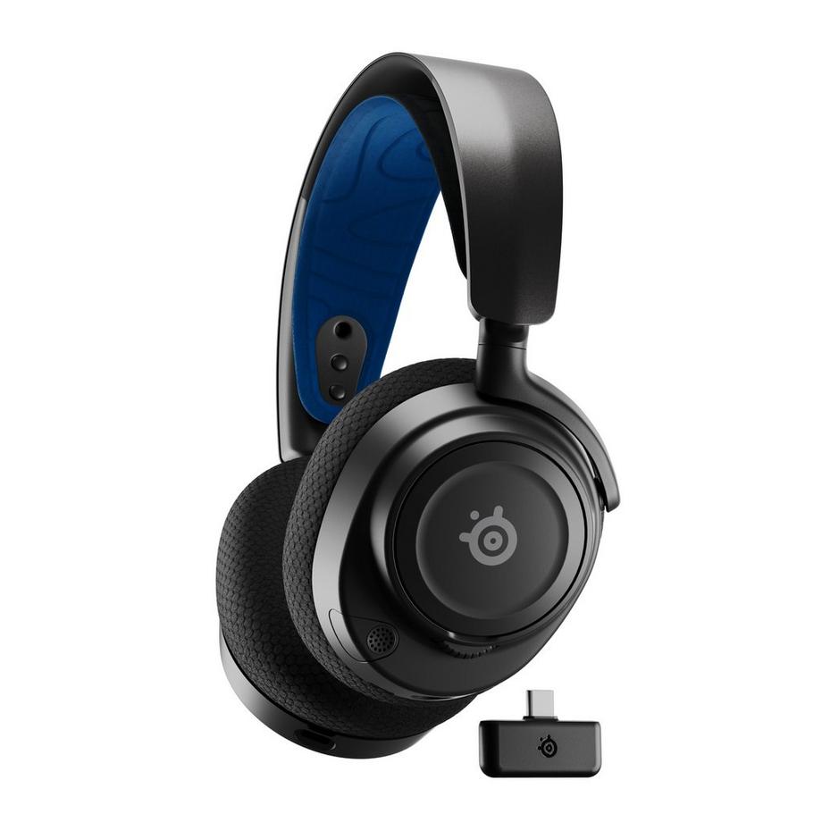 steelseries  Arctis Nova 7P Casque Avec fil &sans fil Arceau Jouer USB Type-C Bluetooth Noir, Bleu 