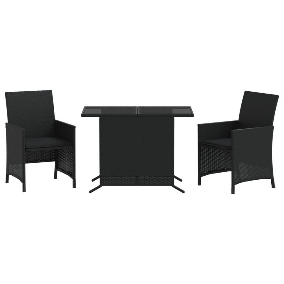 VidaXL Bistro set poly-rattan  