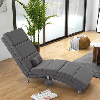 HOMCOM  Chaise longue de relaxation 