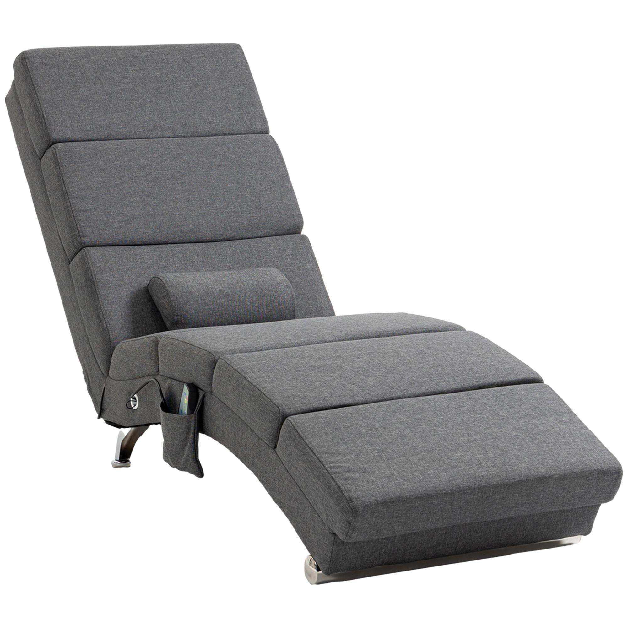 HOMCOM  Chaise longue de relaxation 