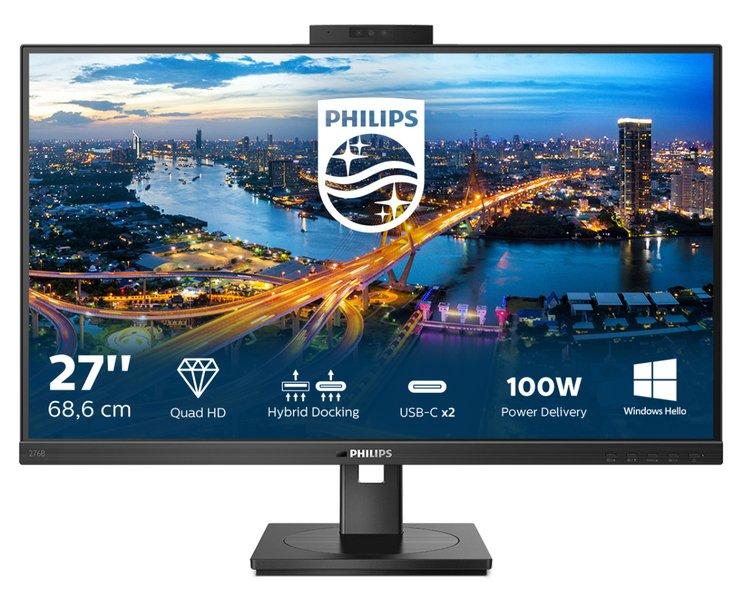 PHILIPS  B Line 276B1JH/00 écran plat de PC 68,6 cm (27") 2560 x 1440 pixels Quad HD LCD Noir 