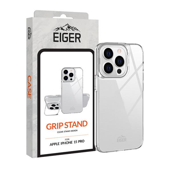 Image of Eiger iPhone 15 Pro Backcase mit Standfunktion