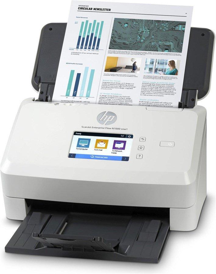 Hewlett-Packard  ScanJet Ent Flow N7000 snw1 Scanner 