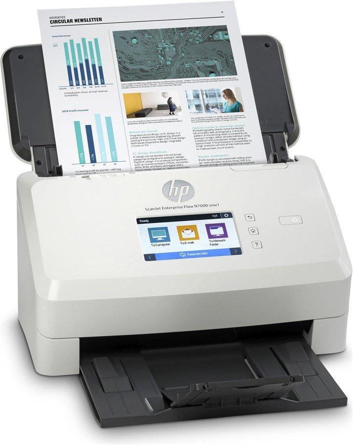 Hewlett-Packard  ScanJet Ent Flow N7000 snw1 Scanner 