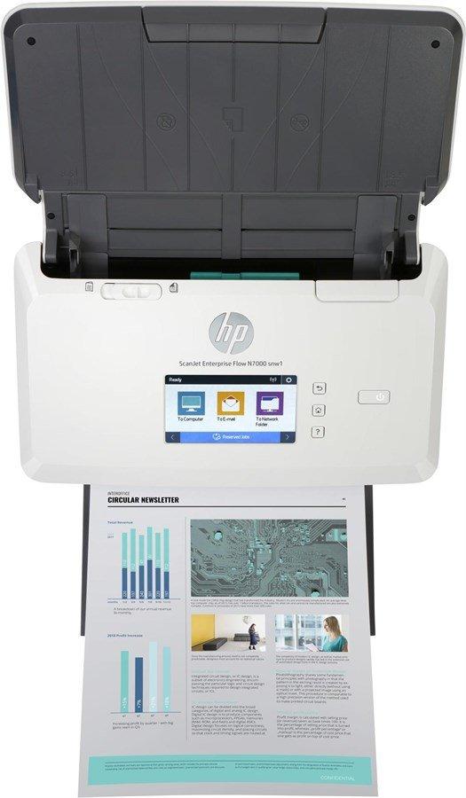 Hewlett-Packard  ScanJet Ent Flow N7000 snw1 Scanner 