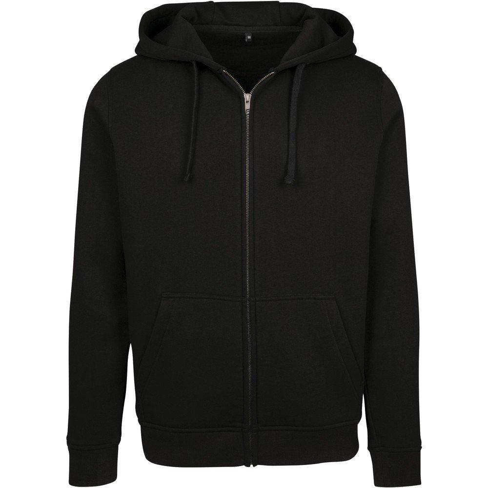 Image of Merch Hoodie Mit Durchgehendem Reißverschluss Herren Schwarz 3XL