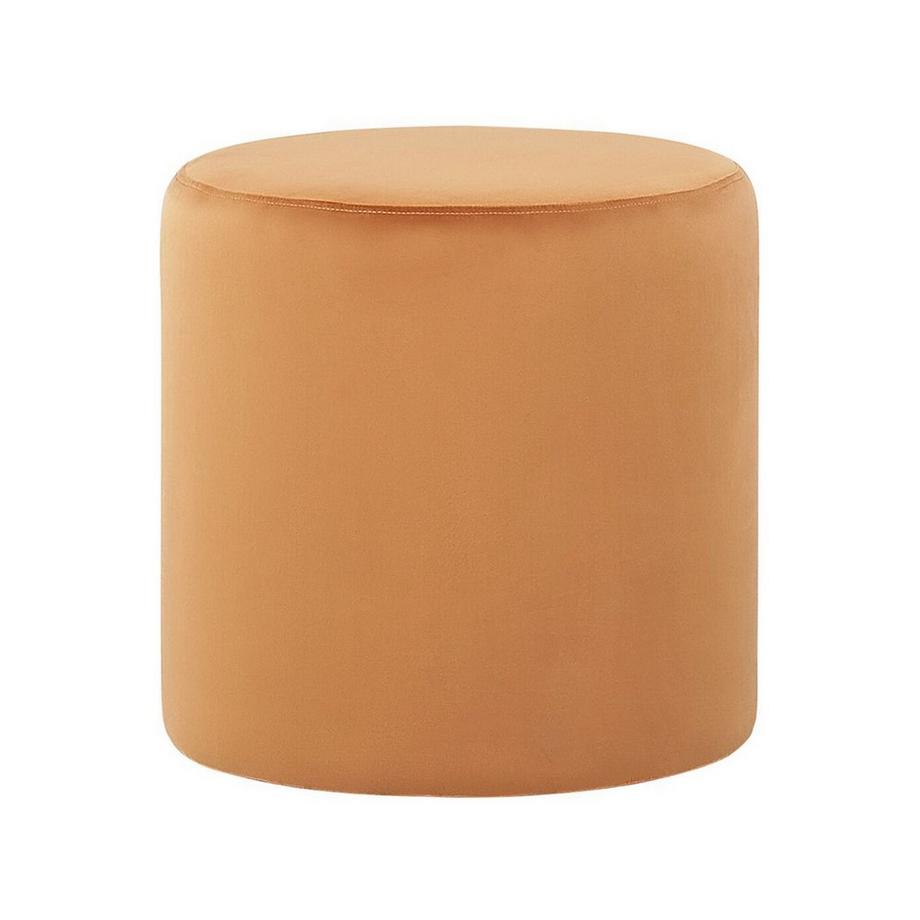 Beliani Pouf en Velours Moderne LOVETT  