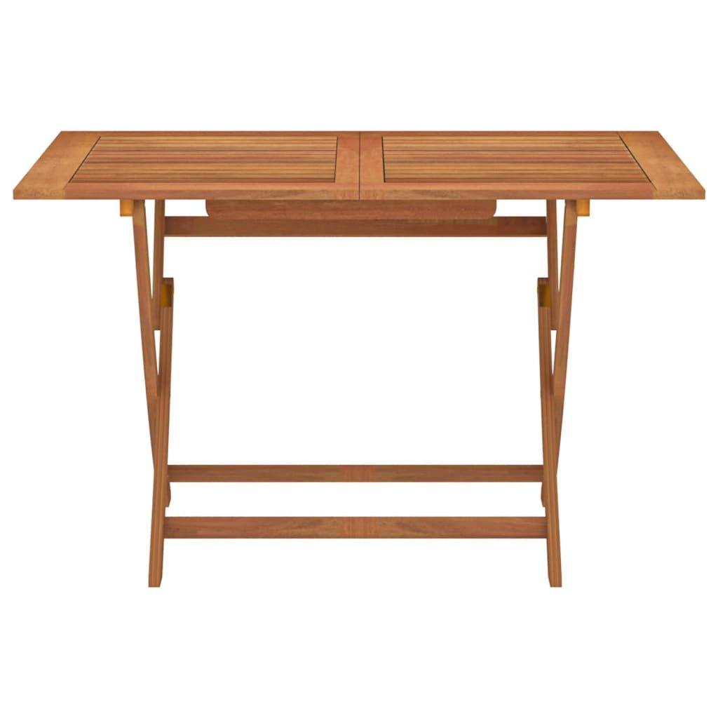 VidaXL Table de jardin bois  