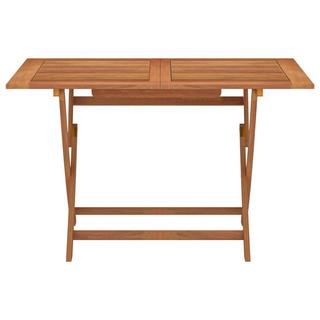 VidaXL Table de jardin bois  