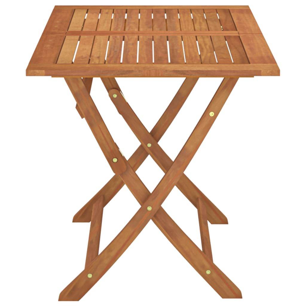 VidaXL Table de jardin bois  