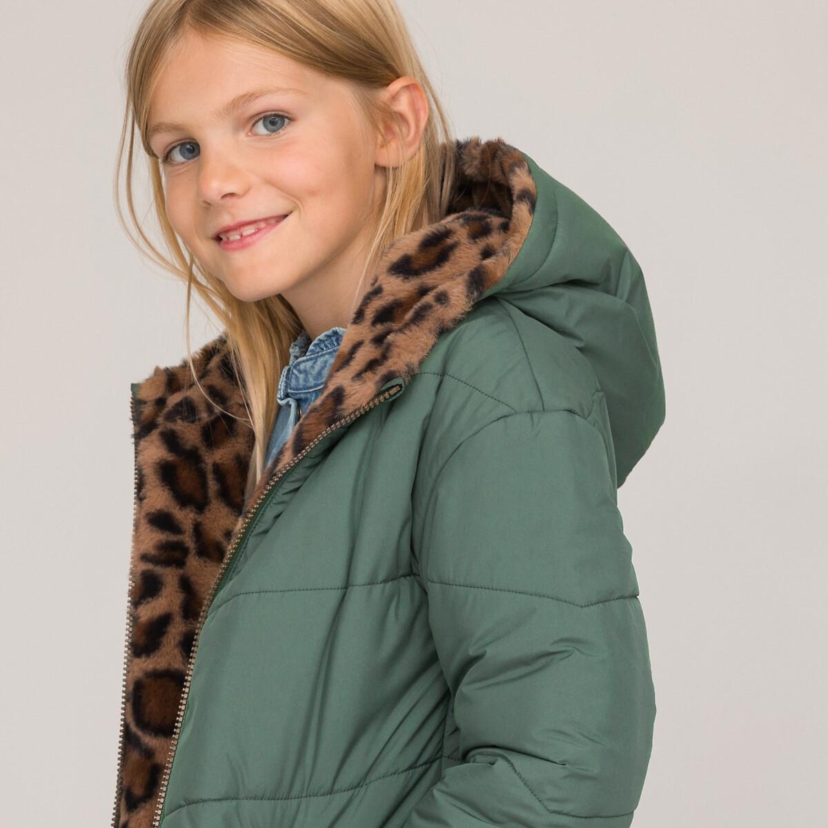 La Redoute Collections  Warme Wende-Steppjacke mit Kapuze 