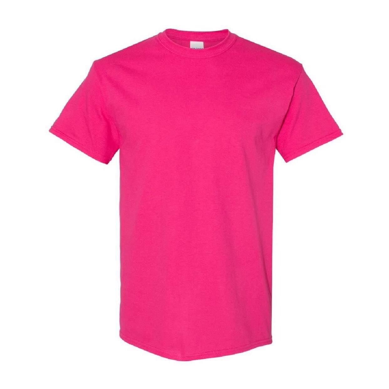 Image of Tshirt (5 Stückpackung) Herren Dunkelrosa L