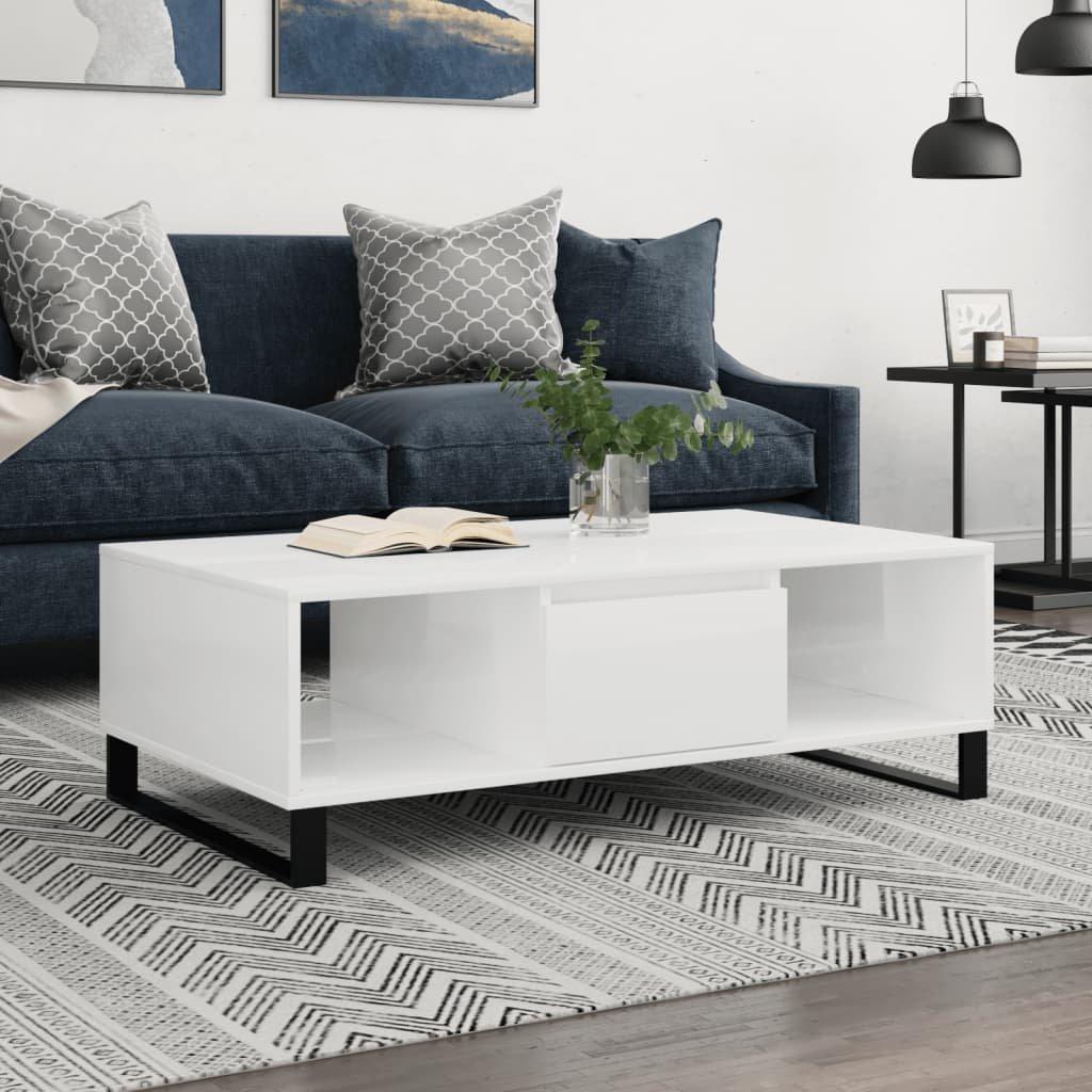 VidaXL Table basse bois d'ingénierie  