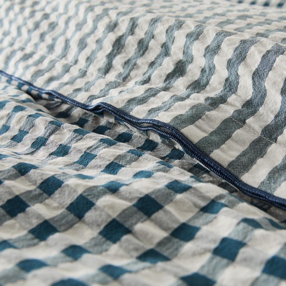 La Redoute Intérieurs Housse de couette coton seersucker  