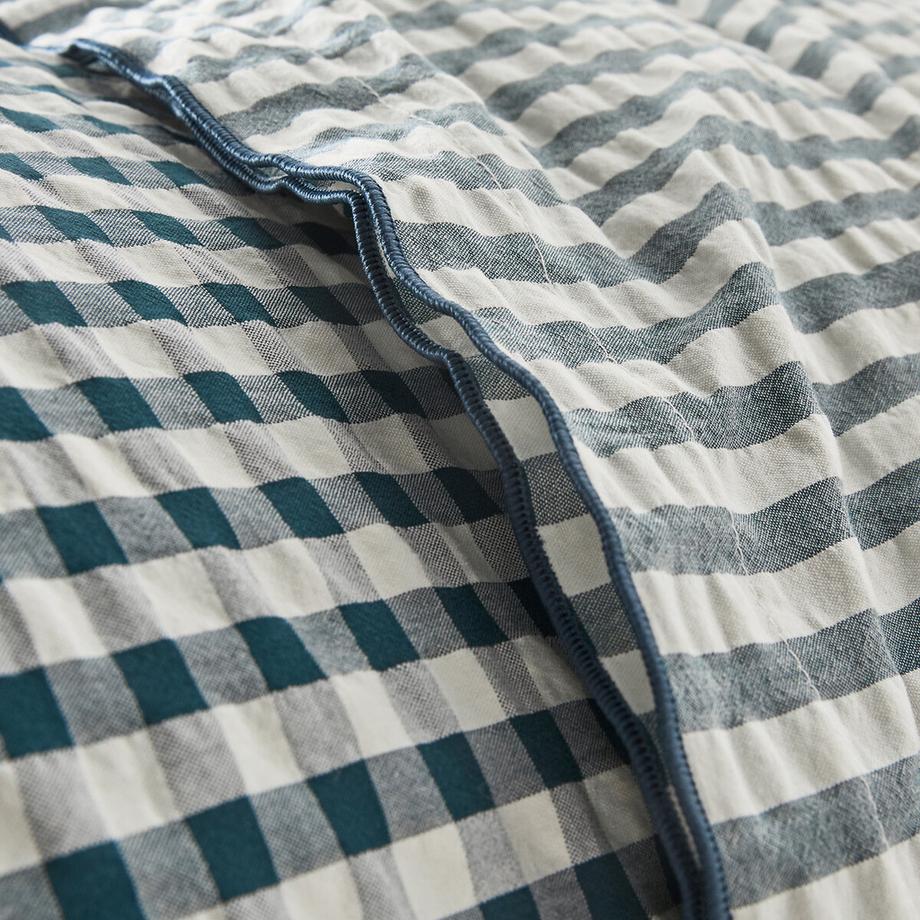 La Redoute Intérieurs Housse de couette coton seersucker  