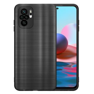 Cadorabo  Housse compatible avec Xiaomi RedMi NOTE 10 4G / RedMi NOTE 11 4G - Coque de protection en silicone TPU flexible au design brossé 