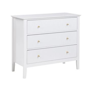 Commode à 3 tiroirs en MDF Rétro ASSISI
