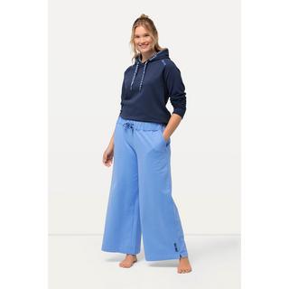 Ulla Popken  Loungewear-Hose, weites Bein, Elastikbund 