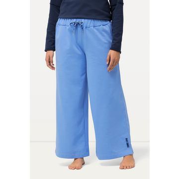 Loungewear-Hose, weites Bein, Elastikbund