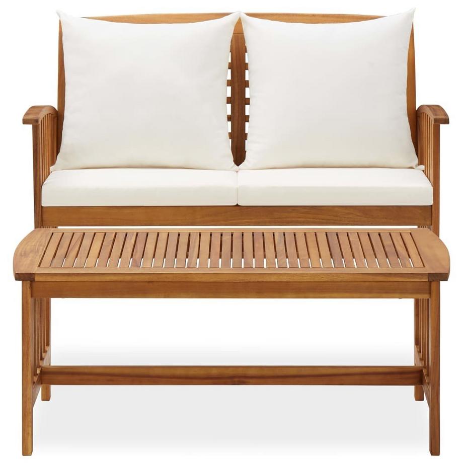 VidaXL set divano da giardino Legno  