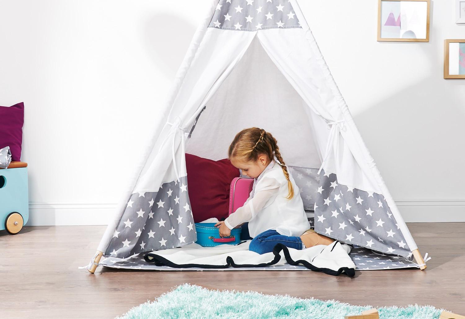 Pinolino Kinderträume GmbH  Pinolino Kinderträume Pinolino Spielzelt Tipi Jakara 