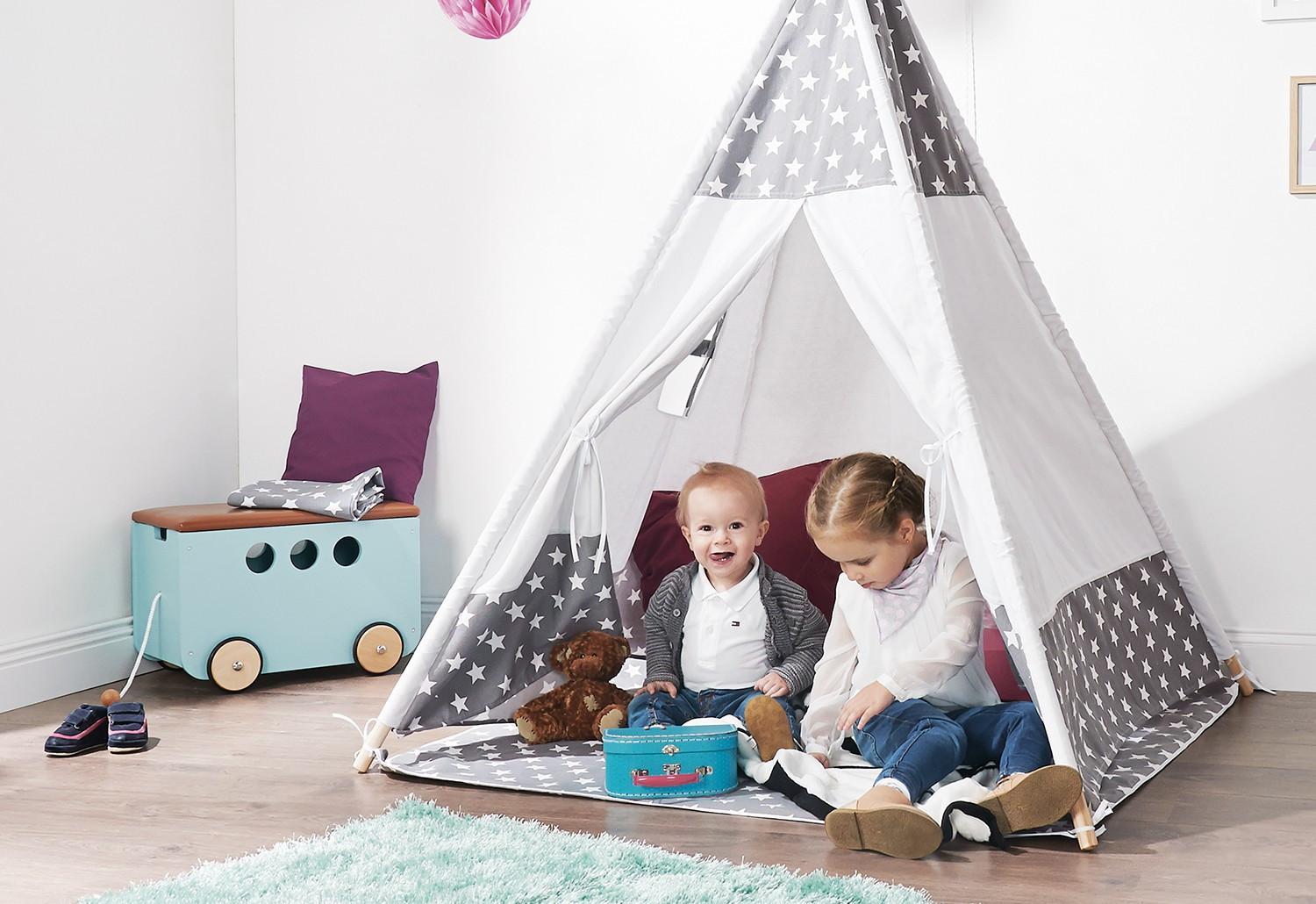 Pinolino Kinderträume GmbH  Pinolino Kinderträume Pinolino Spielzelt Tipi Jakara 