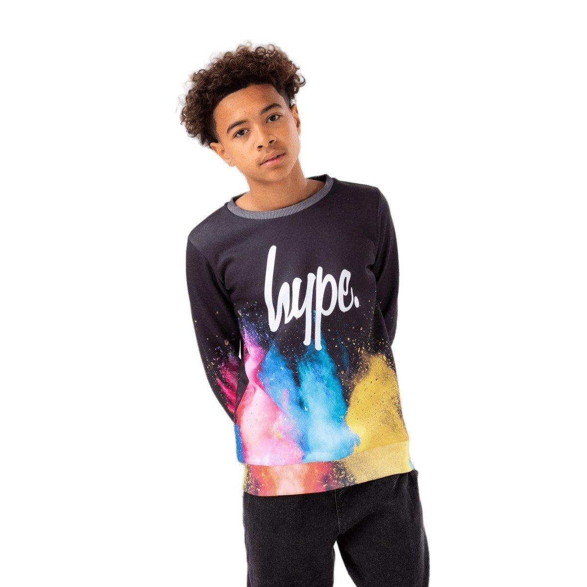 Image of Colour Explosion Sweatshirt Rundhalsausschnitt Jungen Multicolor 116