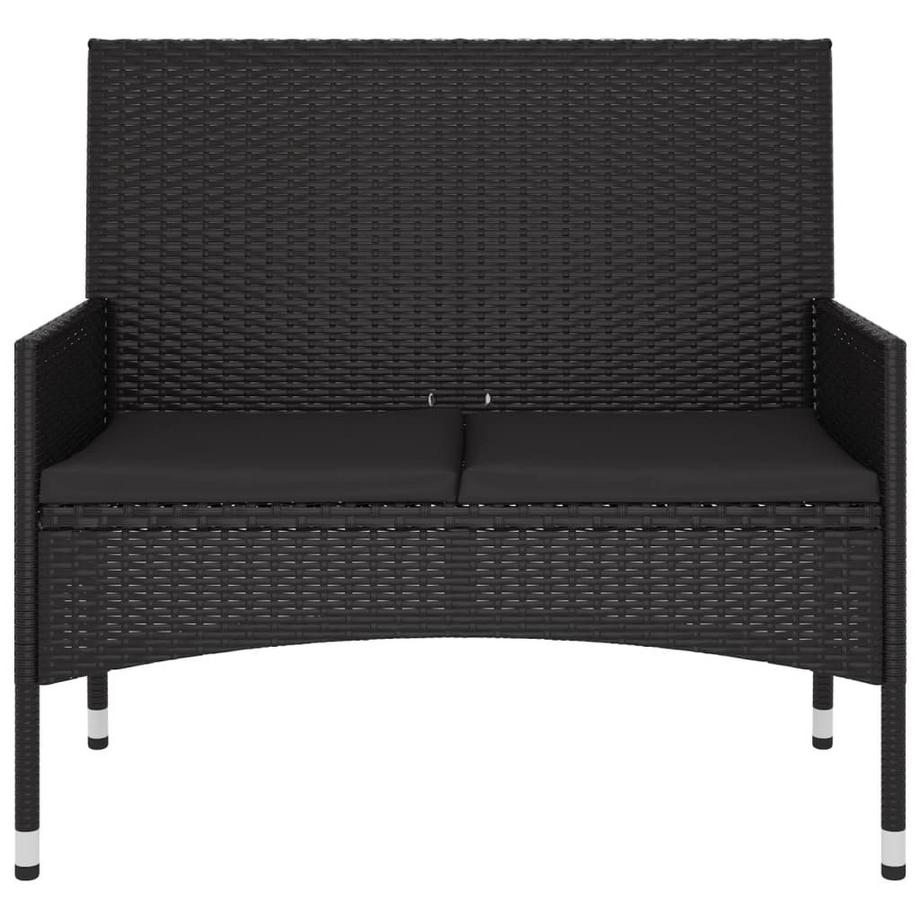 VidaXL Gartenbank poly-rattan  