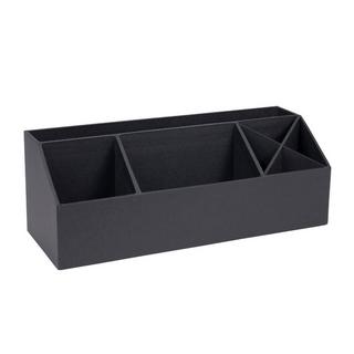 Bigso Box of Sweden ELISA Schreibtisch Organizer   Dunkelgrau  