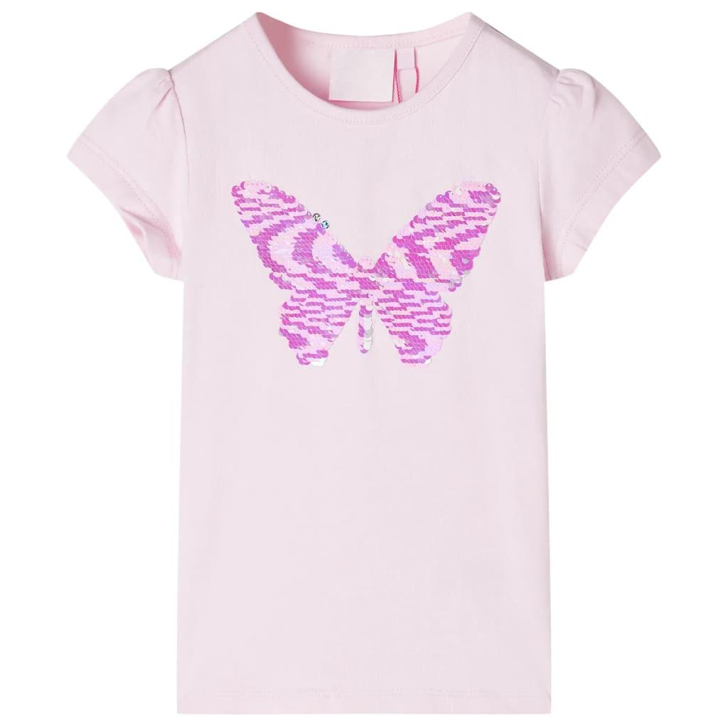 Image of Kinder T-shirt Baumwolle Unisex Pink ONE SIZE