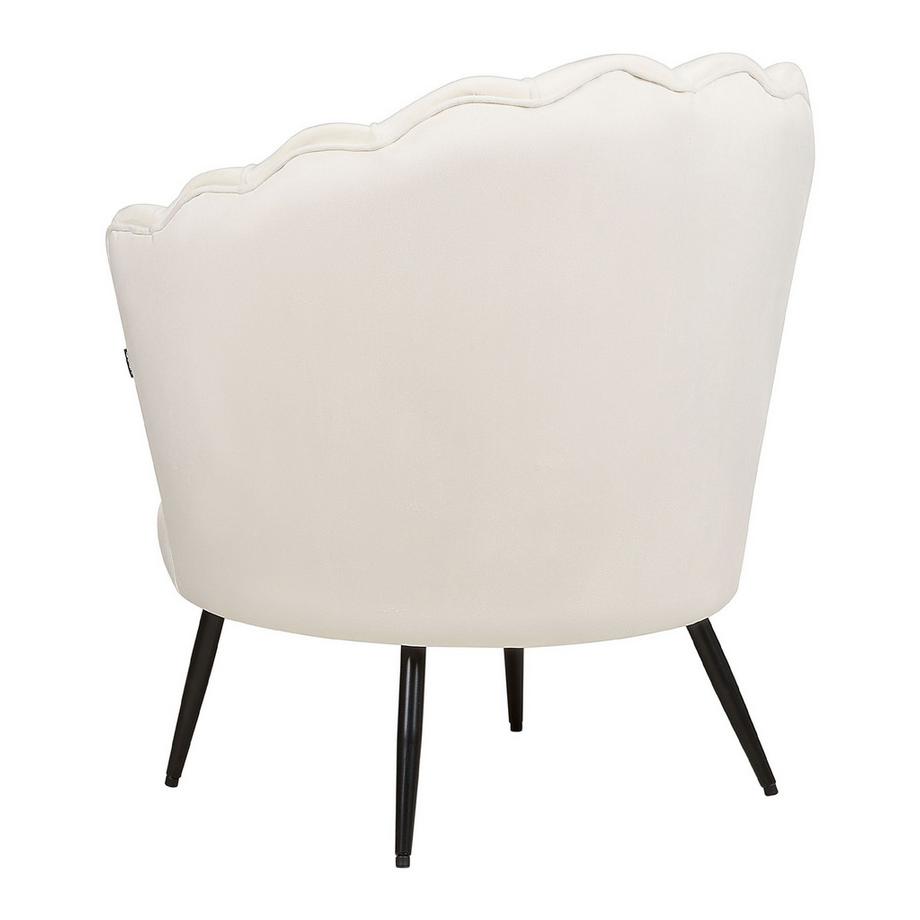 Beliani Poltrona en Velluto Retrò LOVIKKA  