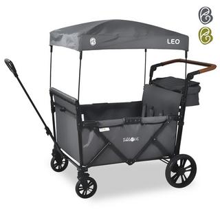 FableKids  Chariot pliable LEO X4Lite avec toit Chariot de transport pliable 