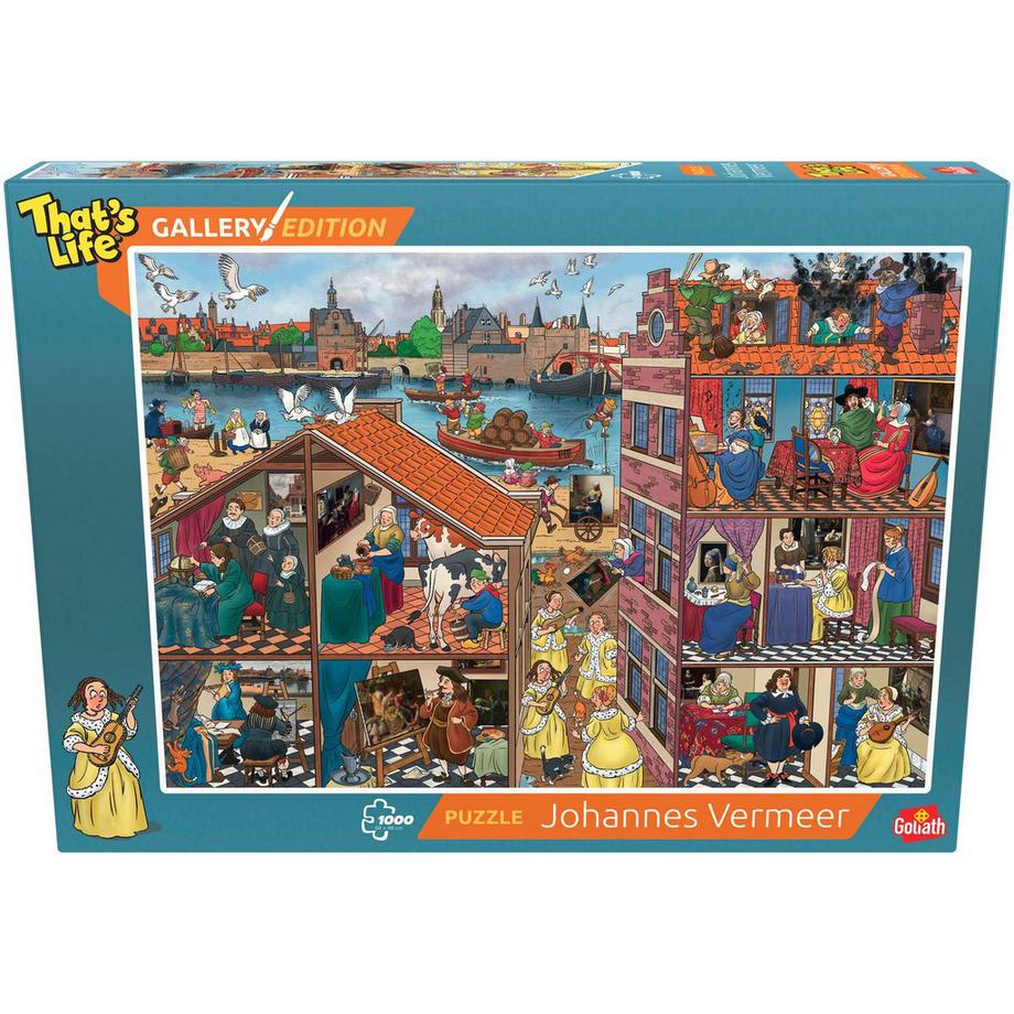 That'S Life  C'est la vie Vermeer 1000 pièces 