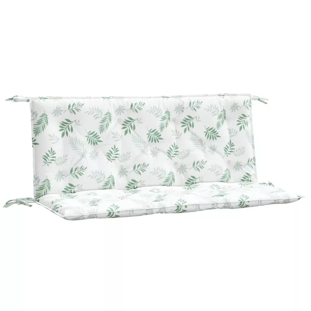 VidaXL - Coussin de banc de jardin tissu, One Size, Vert