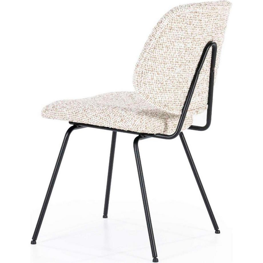 mutoni Sedia da pranzo Jon Maywood beige  