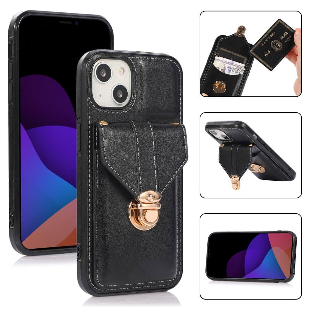 Cover-Discount  iPhone 15 Plus - Schutzhülle Case Mit Tasche 